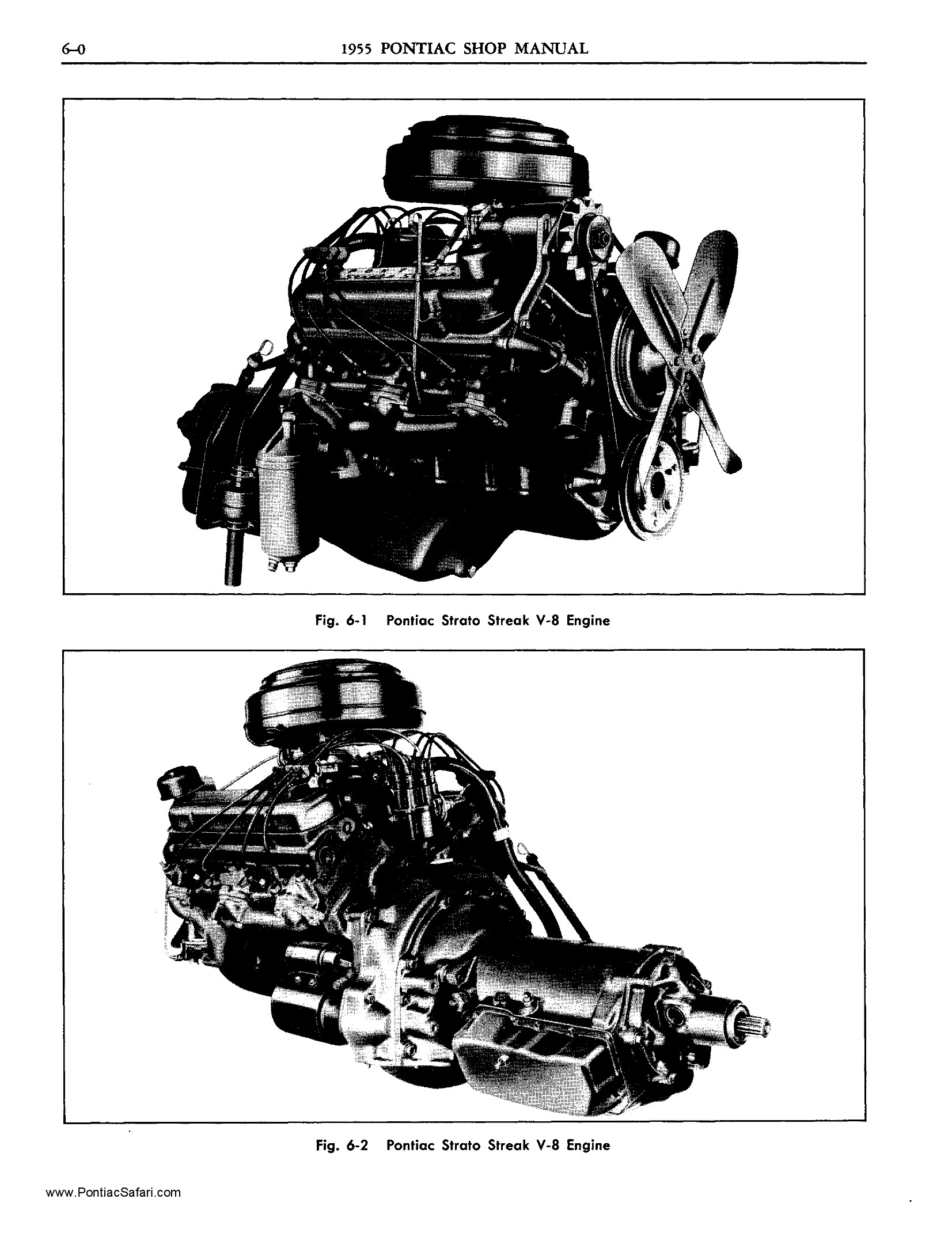 1955 Pontiac Shop Manual Engine Mechanical Page 1 of 53
